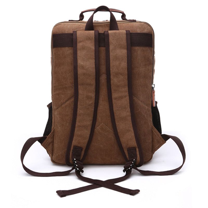 Camping Sac À Dos Toile Coton Voyage Plein Air