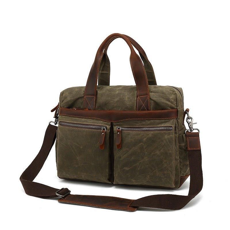 Cartables Pour Hommes Toile Cirée