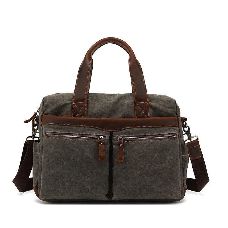 Cartables Pour Hommes Toile Cirée