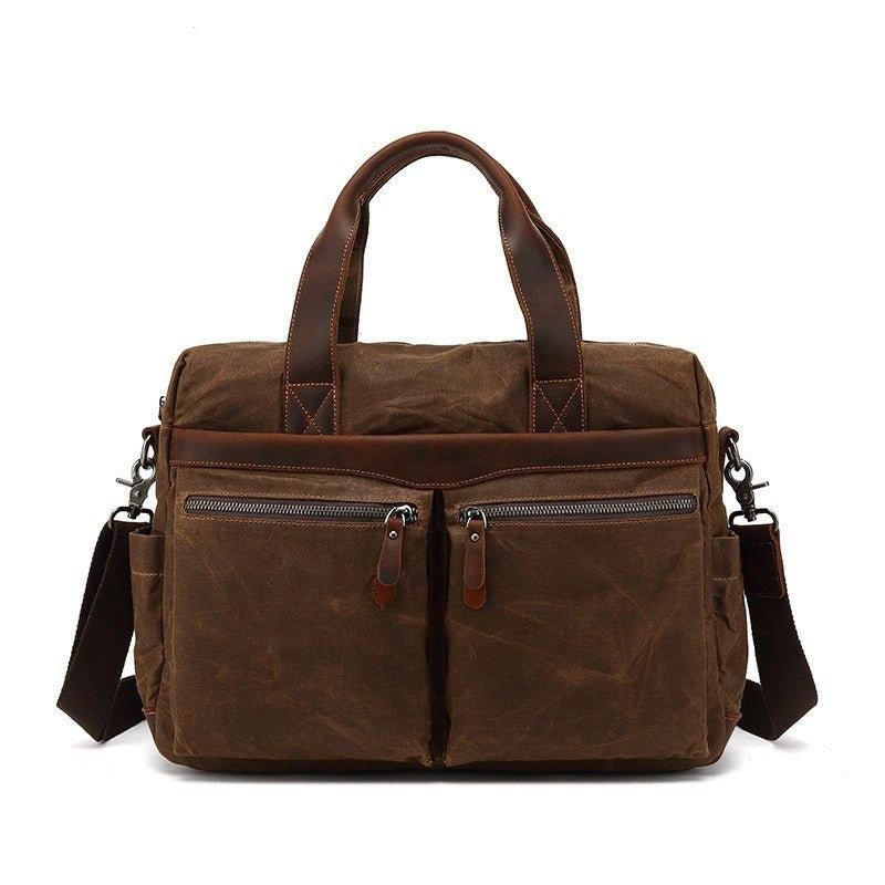 Cartables Pour Hommes Toile Cirée