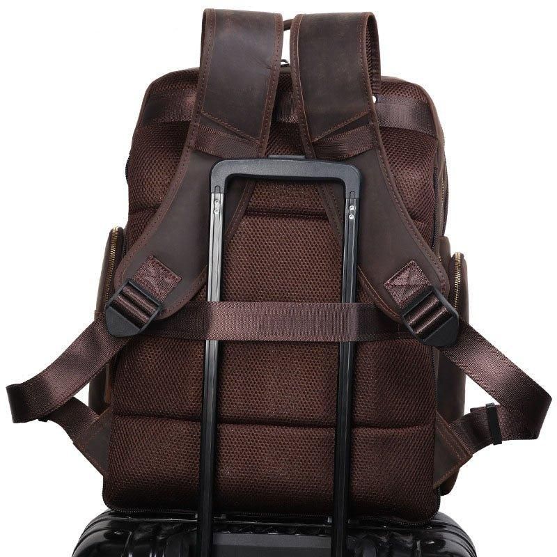 Chaise Sac À Dos Cuir Pour Ordinateur Portable 17 Pouces