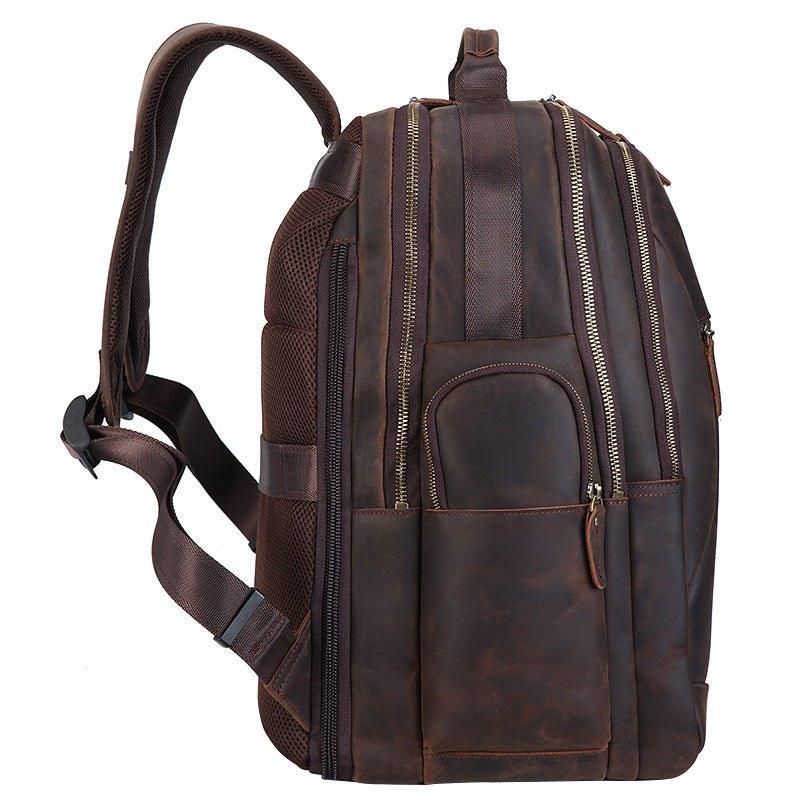 Chaise Sac À Dos Cuir Pour Ordinateur Portable 17 Pouces