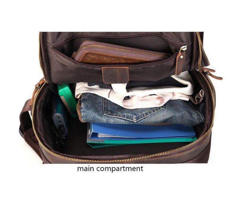 Chaise Sac À Dos Cuir Pour Ordinateur Portable 17 Pouces