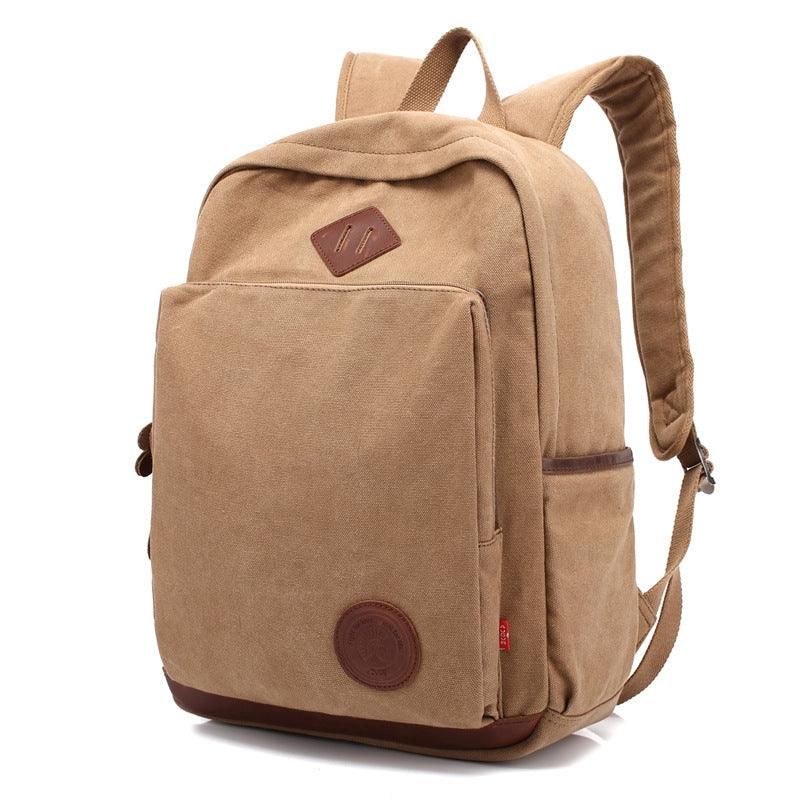École Sac À Dos Toile Vintage