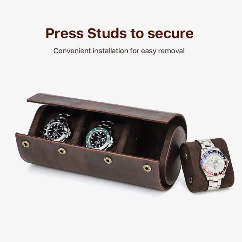 Étui À Montres Cuir Pour Hommes 3