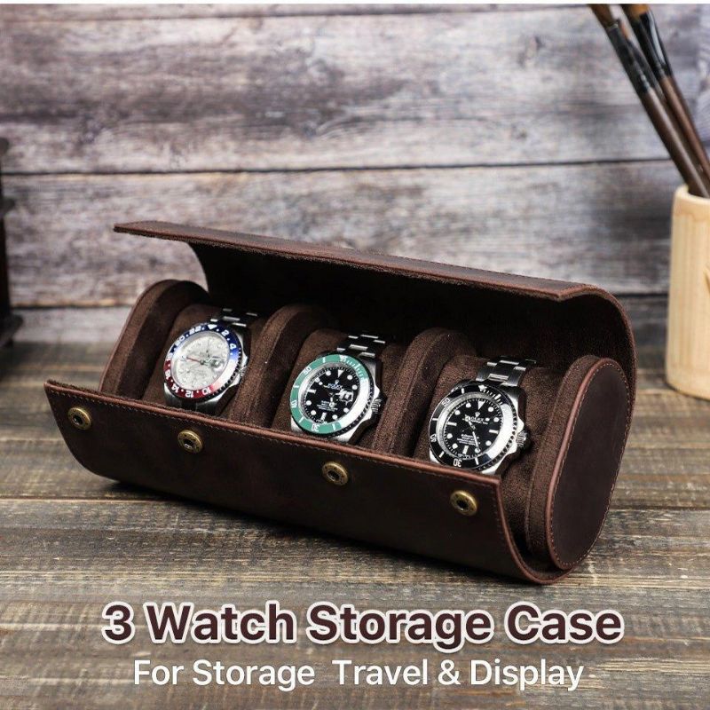Étui À Montres Cuir Pour Hommes 3