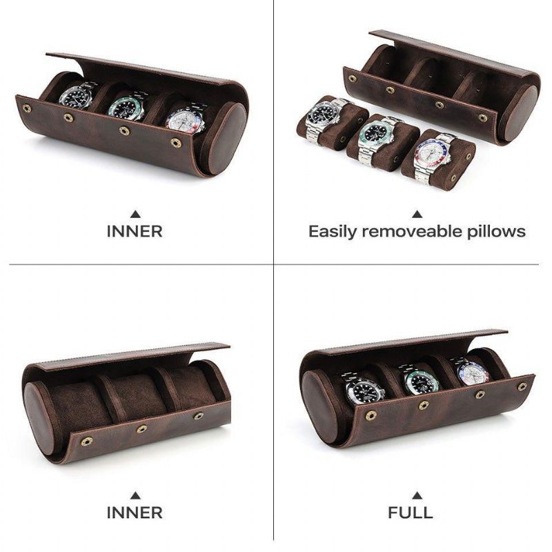 Étui À Montres Cuir Pour Hommes 3