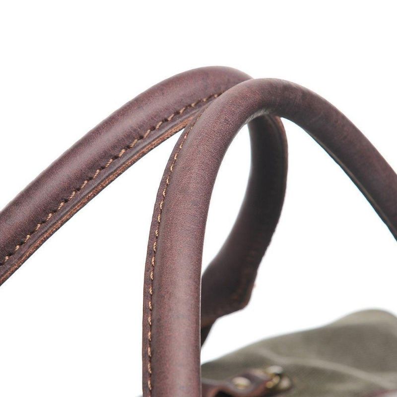 Grand Fourre-tout Nuit Toile Cuir 22 Pouces