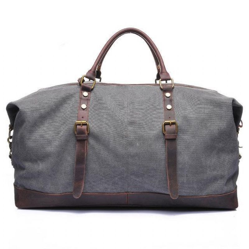 Grand Fourre-tout Nuit Toile Cuir 22 Pouces