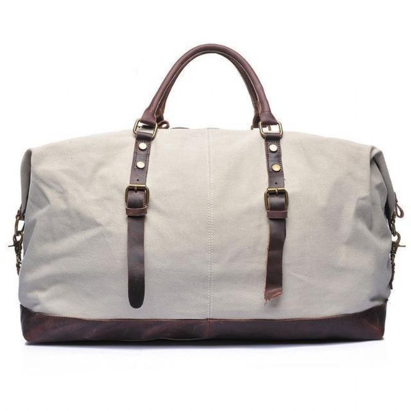 Grand Fourre-tout Nuit Toile Cuir 22 Pouces
