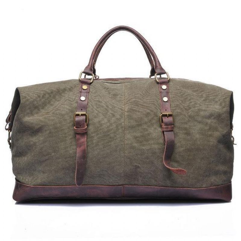 Grand Fourre-tout Nuit Toile Cuir 22 Pouces