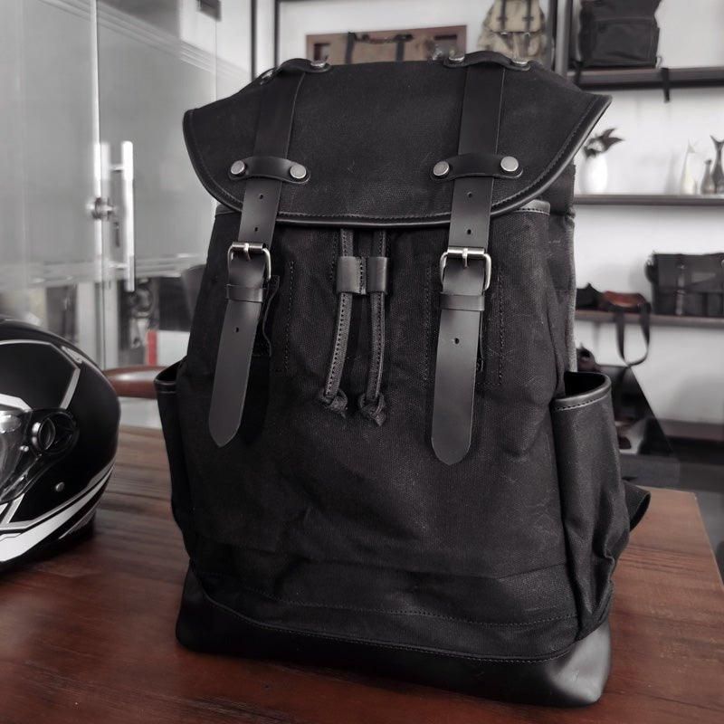 Grand Sac À Dos Voyage Vintage Toile Pour Hommes