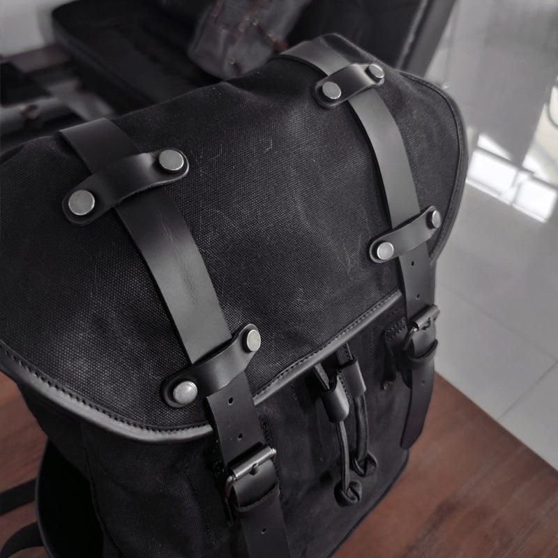 Grand Sac À Dos Voyage Vintage Toile Pour Hommes