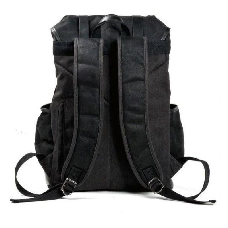 Grand Sac À Dos Voyage Vintage Toile Pour Hommes