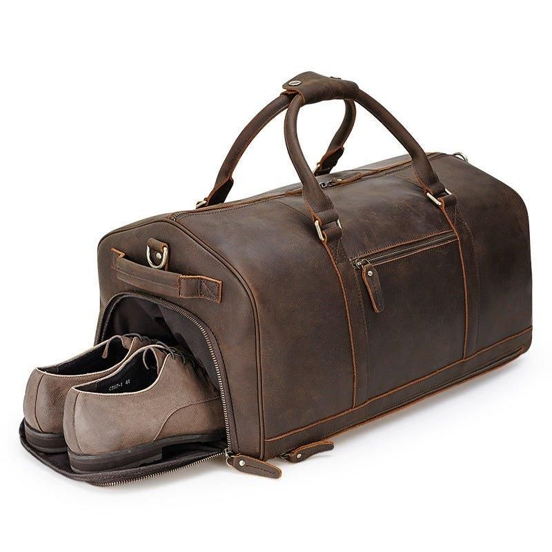Grands Sacs Sport Cuir Avec Compartiment Pour Ordinateur Portable