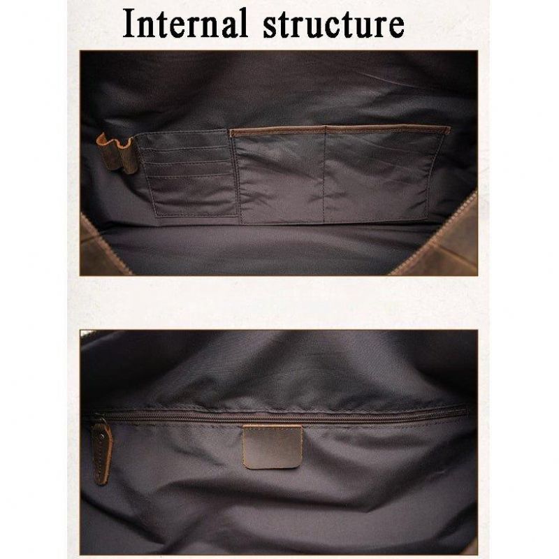 Grands Sacs Sport Cuir Avec Compartiment Pour Ordinateur Portable