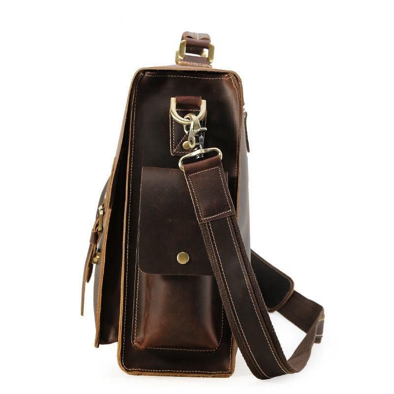 Mallette Cuir Pour Ordinateur Portable 17 Pouces