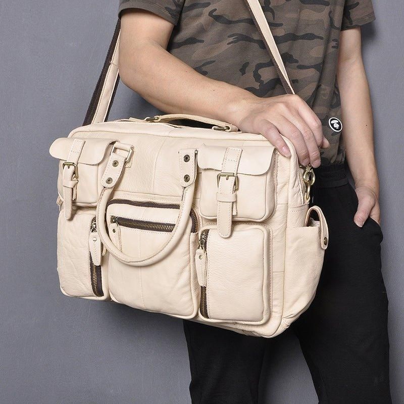 Porte-documents Cuir Vintage Pour Hommes