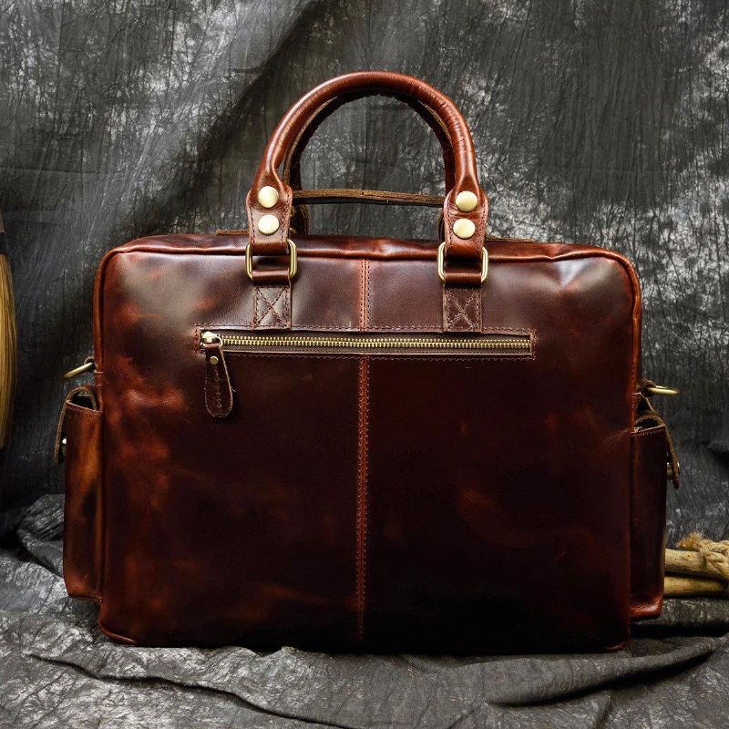 Porte-documents Cuir Vintage Pour Hommes