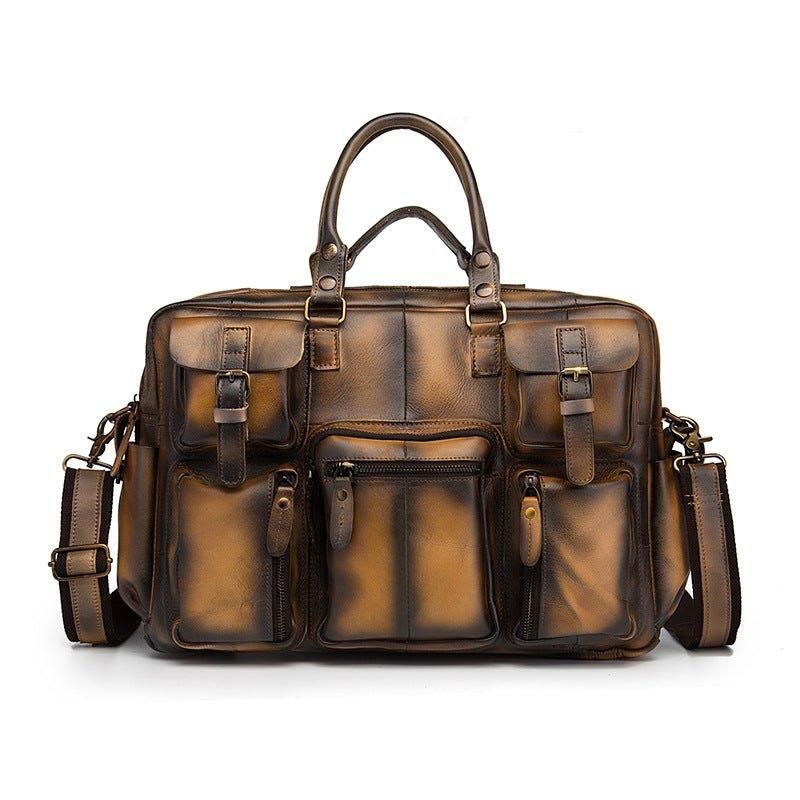 Porte-documents Cuir Vintage Pour Hommes