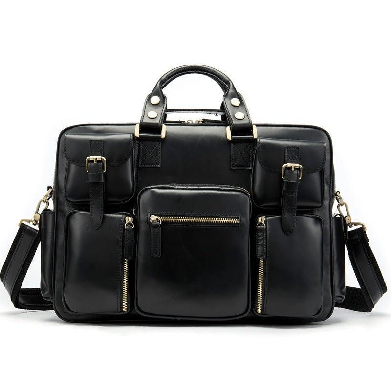 Porte-documents Cuir Vintage Pour Hommes