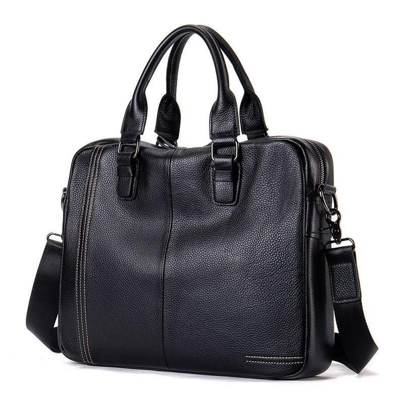 Porte-documents Vintage Cuir Pour Ordinateur Portable Hommes