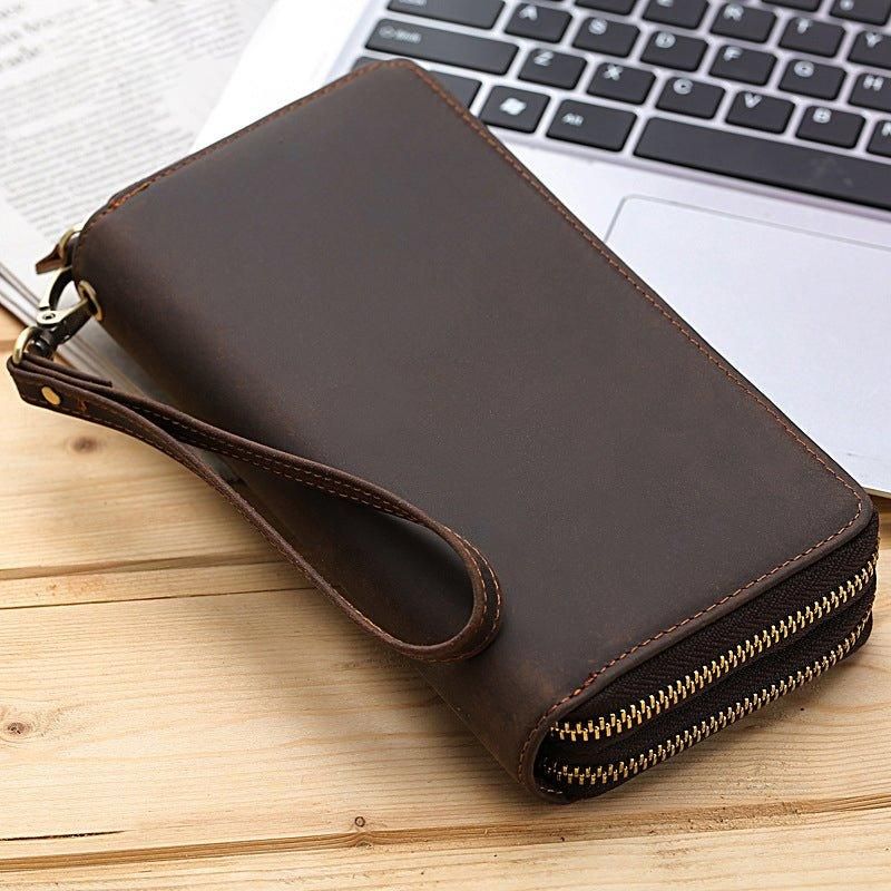 Portefeuille Cowboy Long Cuir Pour Hommes