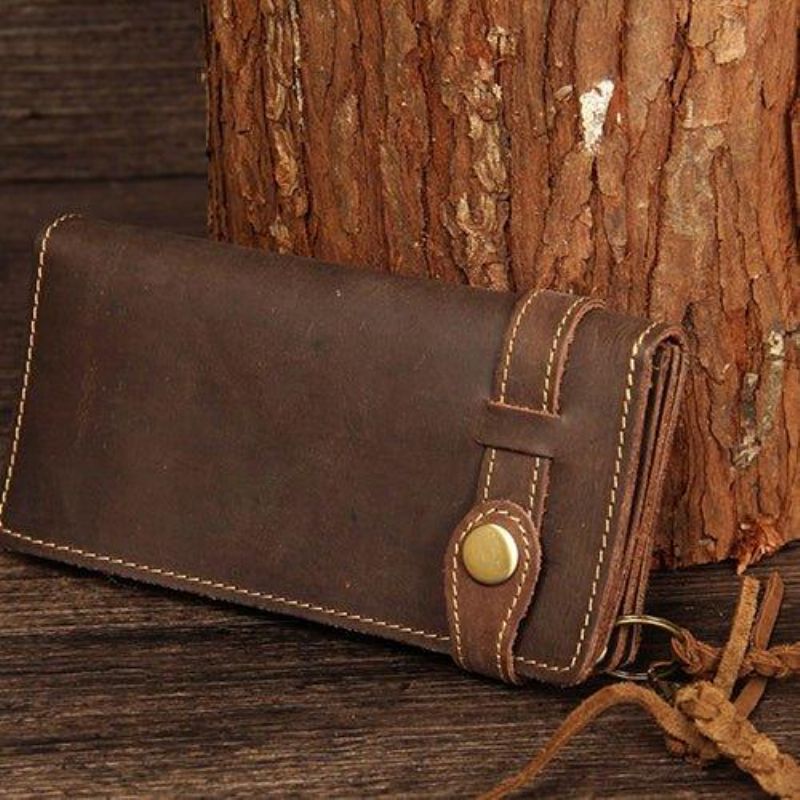 Portefeuille Cuir Pour Homme Fait Main Personnalisé
