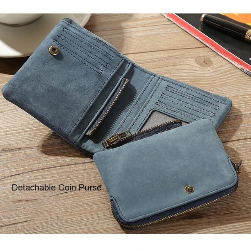 Portefeuille Pour Hommes Avec Porte-monnaie Amovible