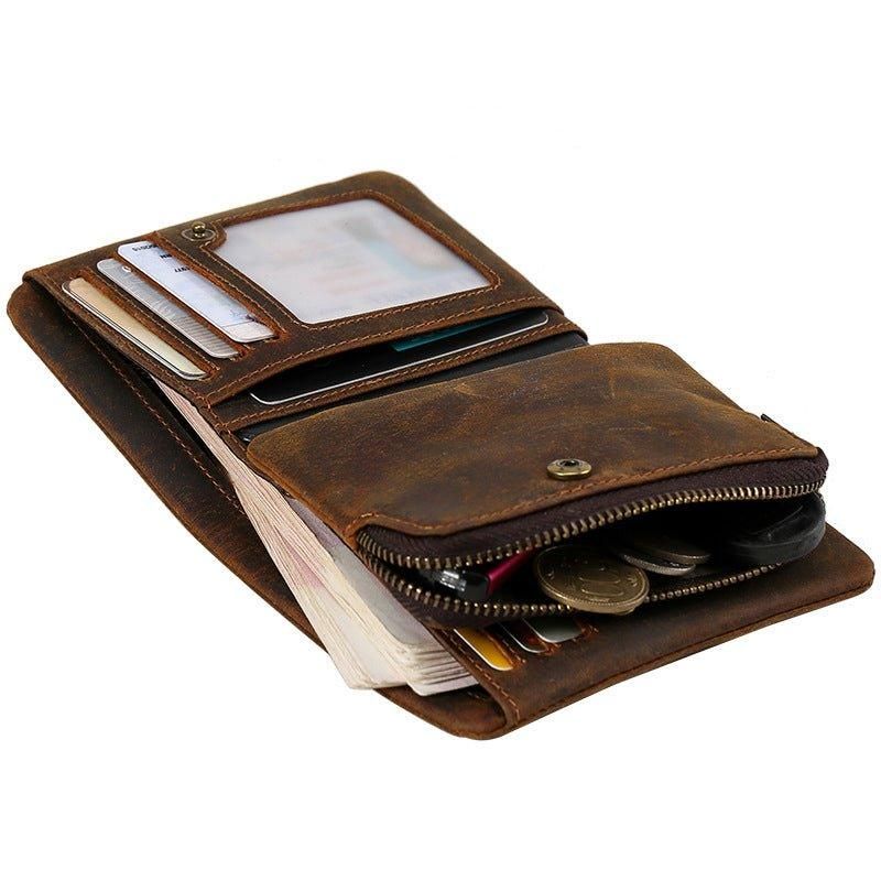 Portefeuille Pour Hommes Avec Porte-monnaie Amovible