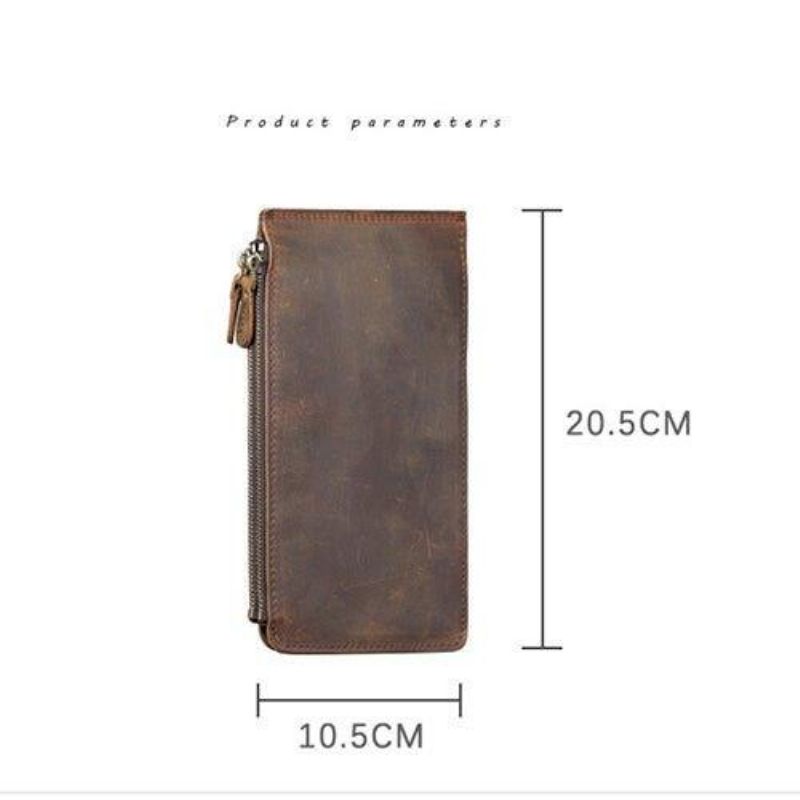 Portefeuille À Pince Billets Cuir Et Porte-carte Crédit