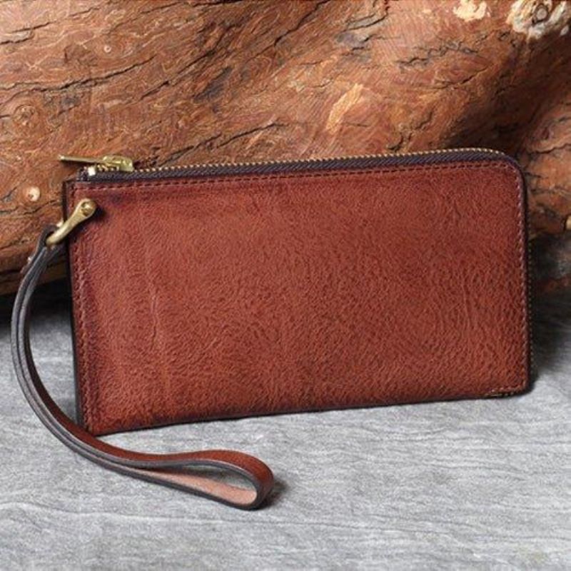 Portefeuilles Pour Hommes Cuir Véritable Rétro