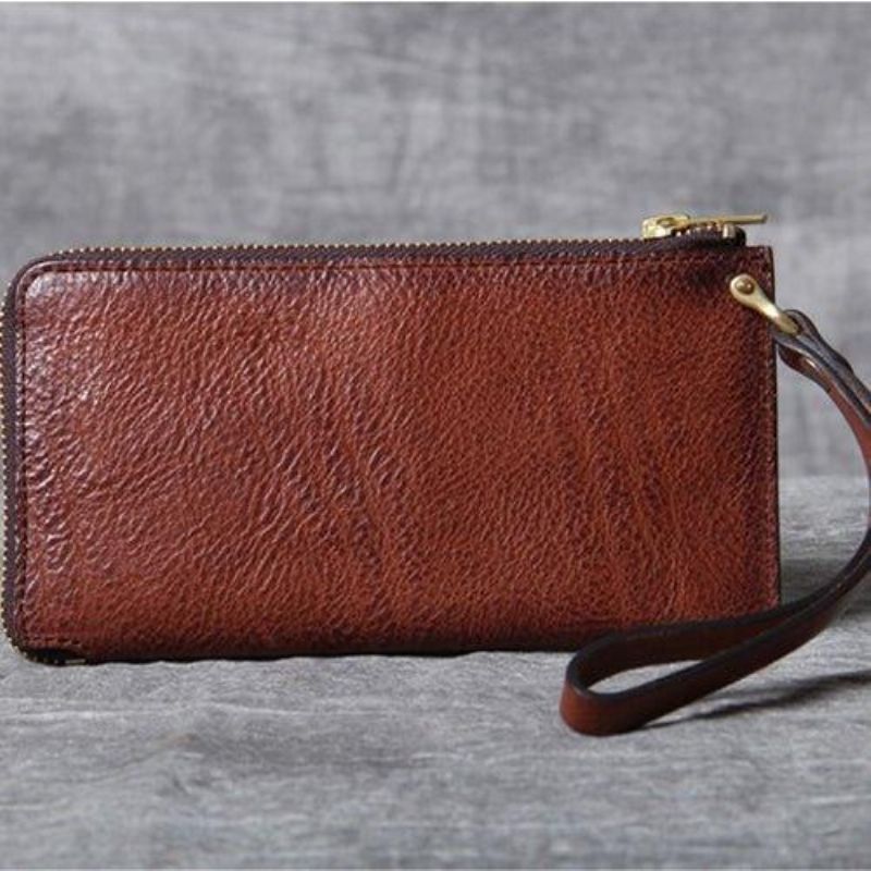 Portefeuilles Pour Hommes Cuir Véritable Rétro