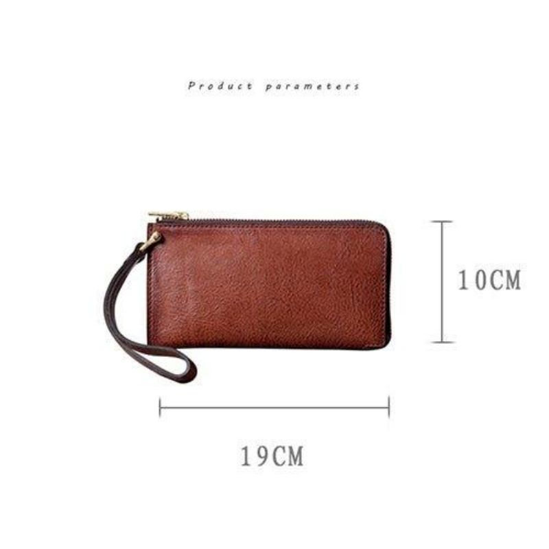 Portefeuilles Pour Hommes Cuir Véritable Rétro