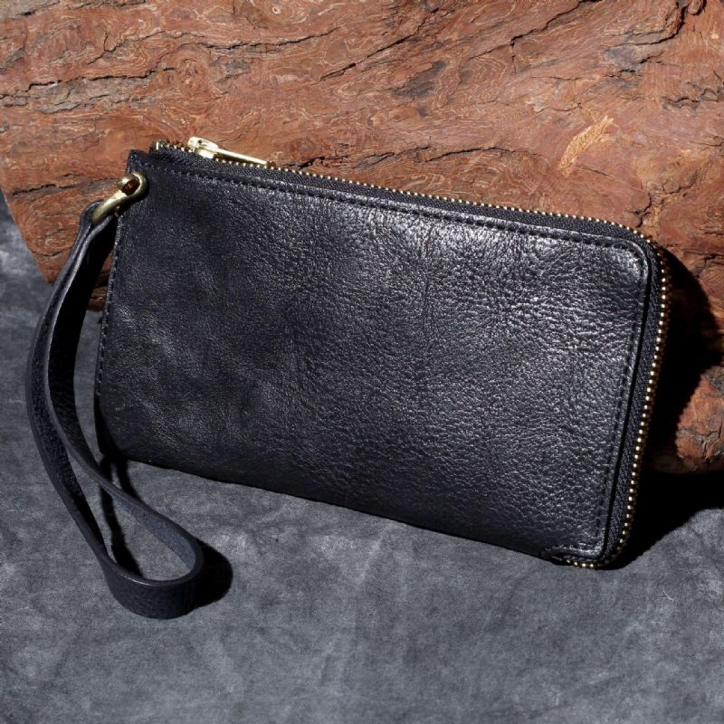 Portefeuilles Pour Hommes Cuir Véritable Rétro