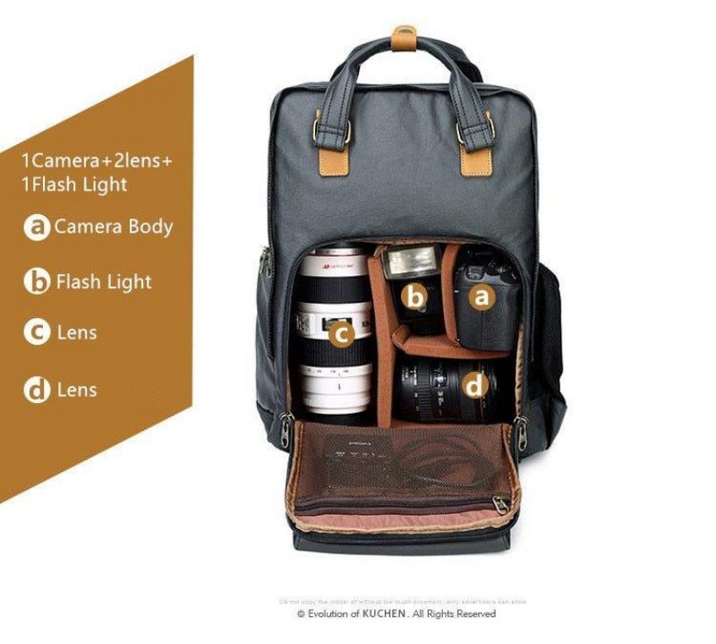 Sac Pour Appareil Photo Numérique Slr Antivol Étanche