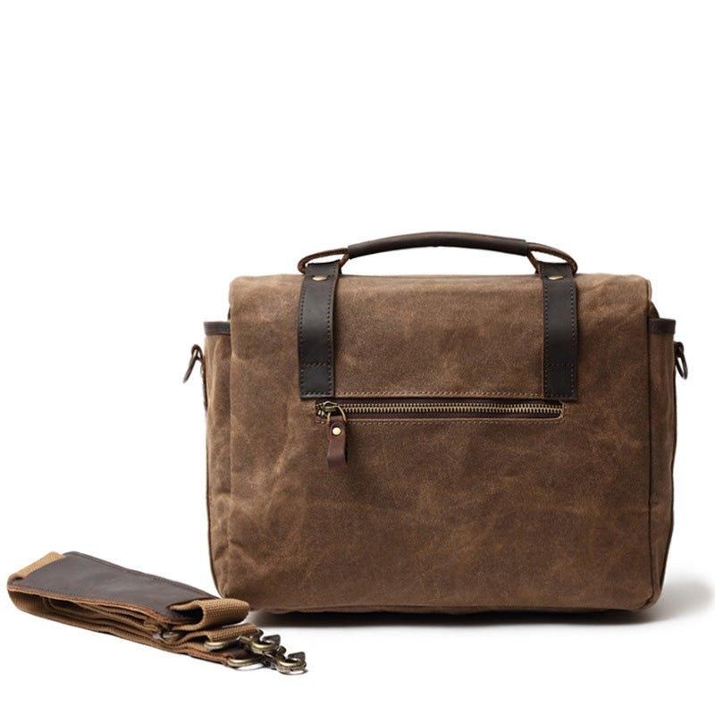 Sac À Bandoulière Pour Appareil Photo Reflex Numérique Toile Imperméable