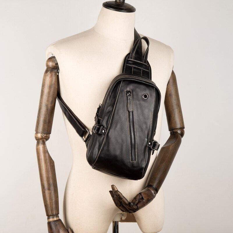 Sac À Bandoulière Cuir Pour Hommes