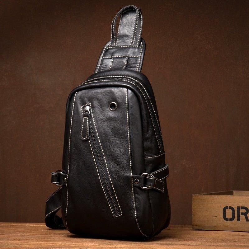Sac À Bandoulière Cuir Pour Hommes