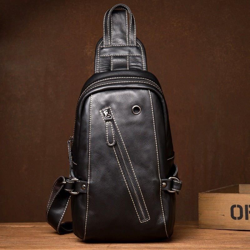 Sac À Bandoulière Cuir Pour Hommes