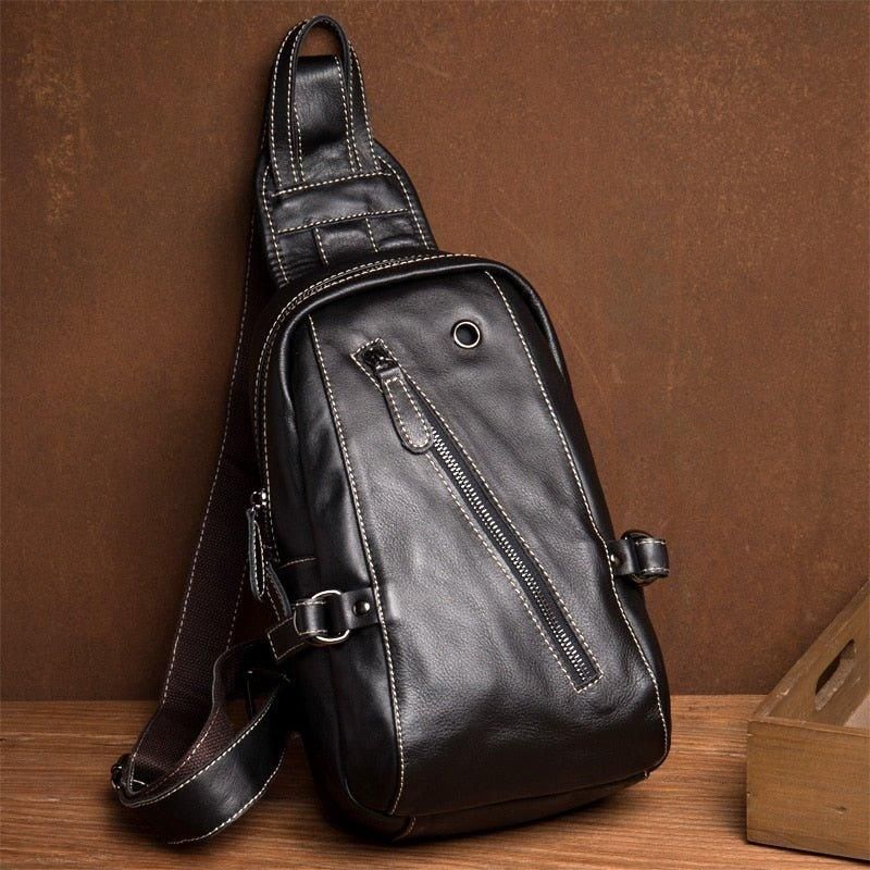 Sac À Bandoulière Cuir Pour Hommes