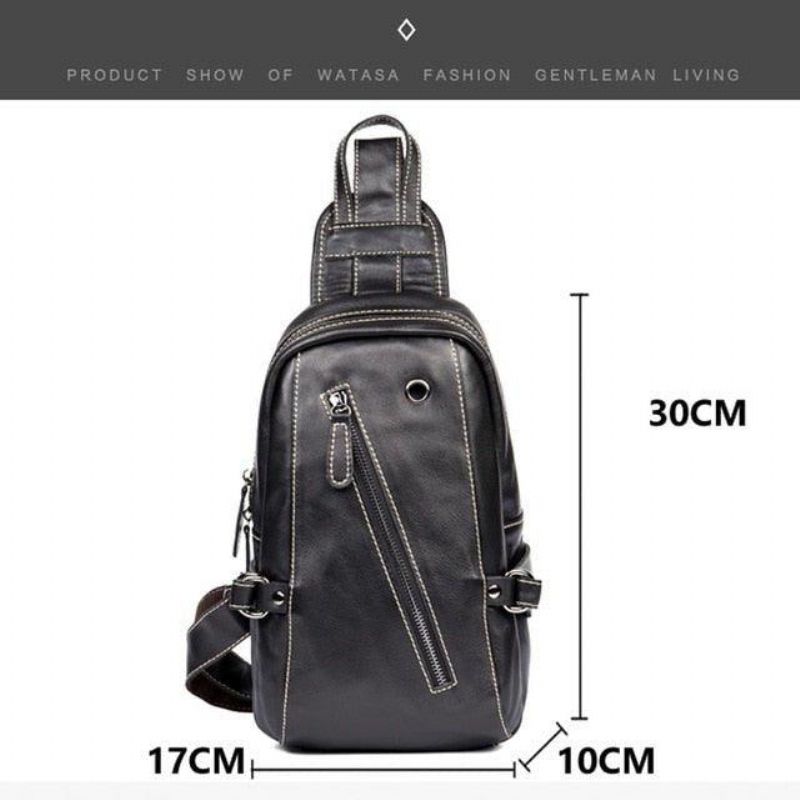 Sac À Bandoulière Cuir Pour Hommes