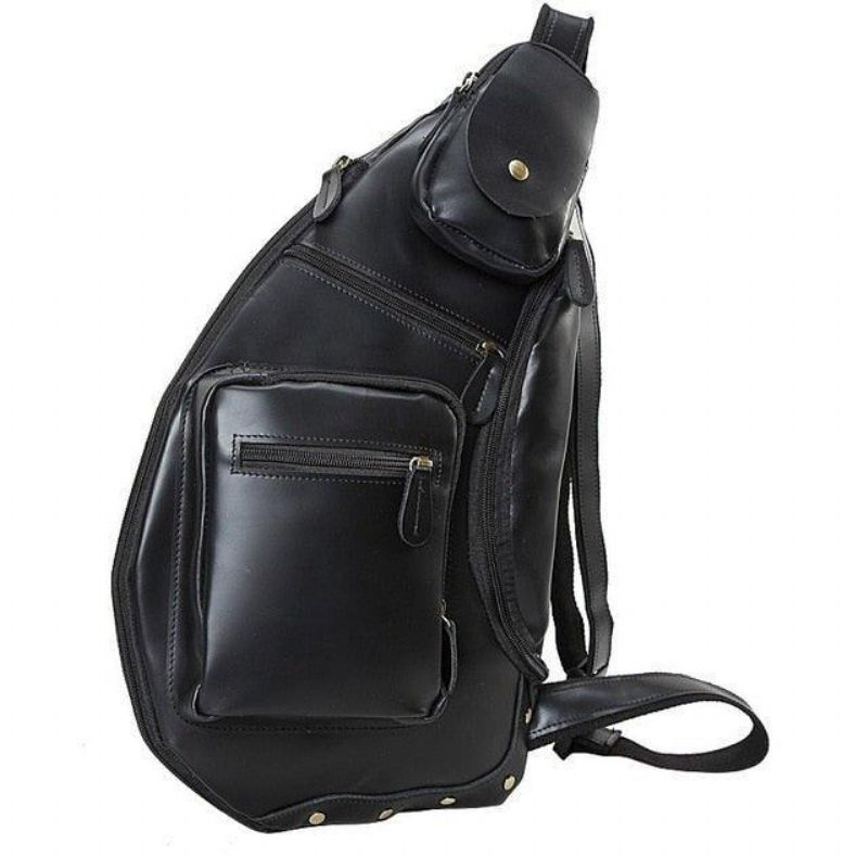 Sac À Bandoulière Cuir Pour Hommes Vintage
