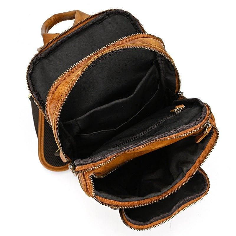 Sac À Bandoulière Cuir Vachette Pour Hommes