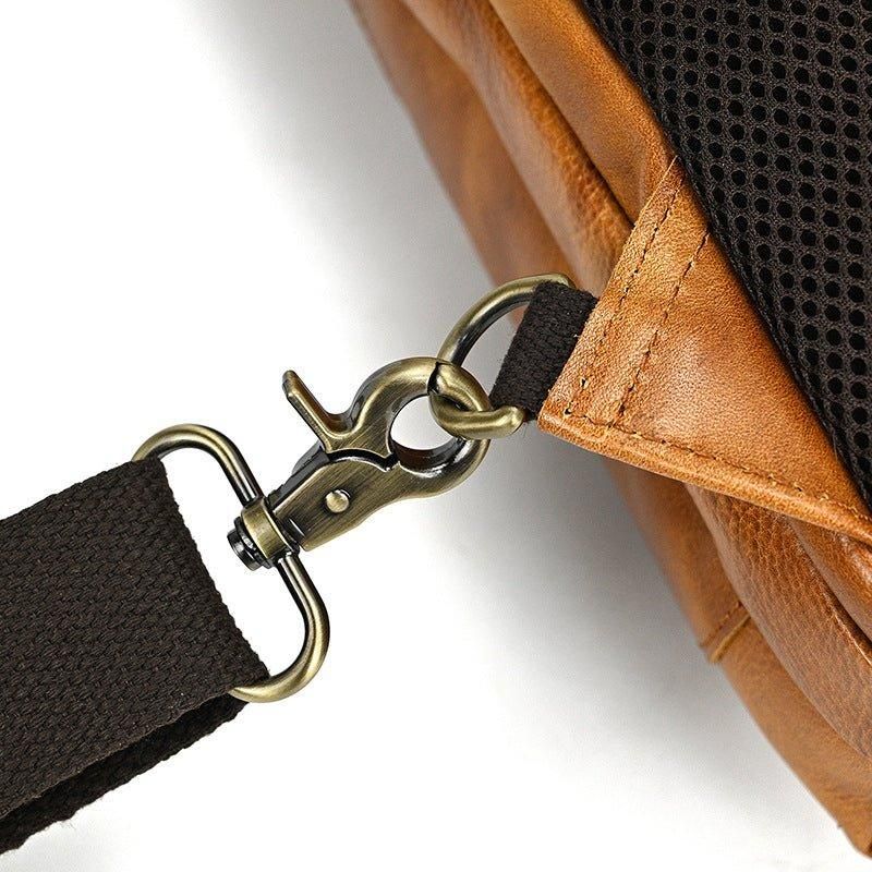Sac À Bandoulière Cuir Vachette Pour Hommes