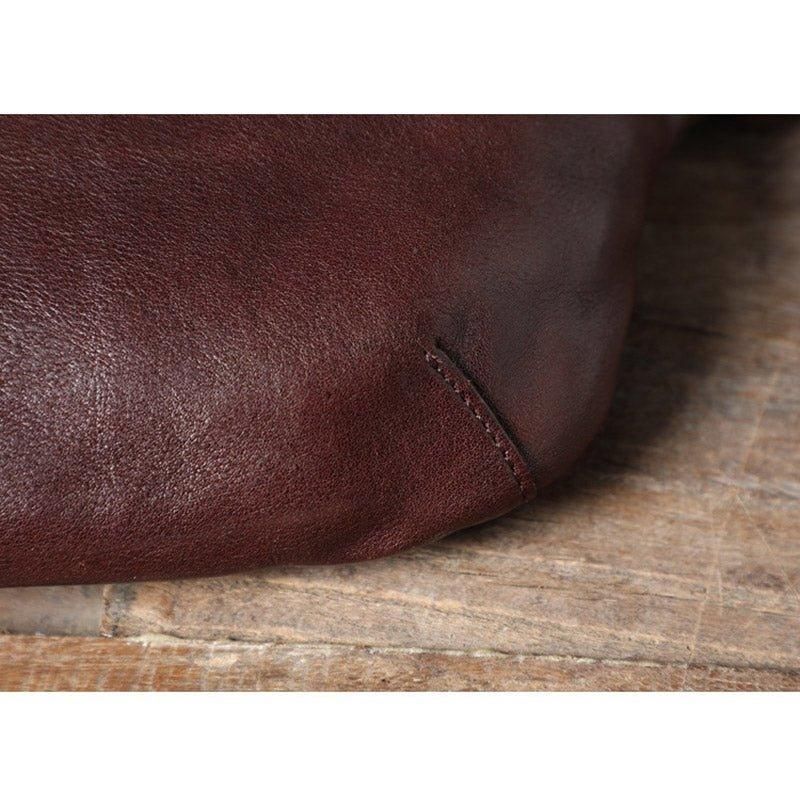 Sac À Bandoulière Cuir Véritable Pour Hommes