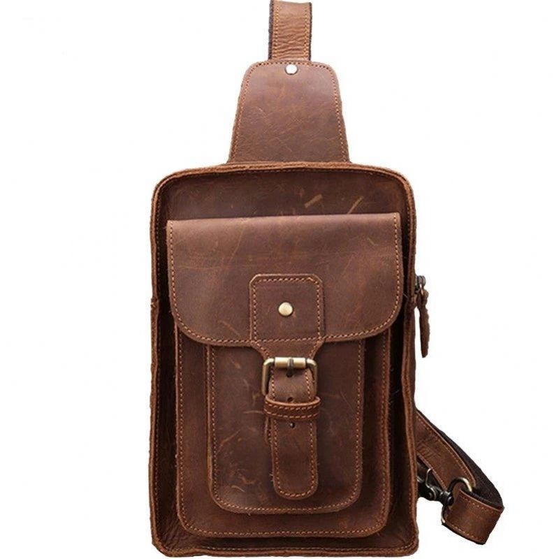 Sac Bandoulière Cuir Vintage