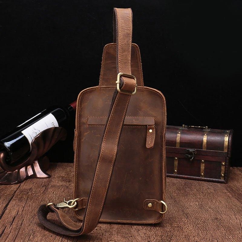 Sac Bandoulière Cuir Vintage