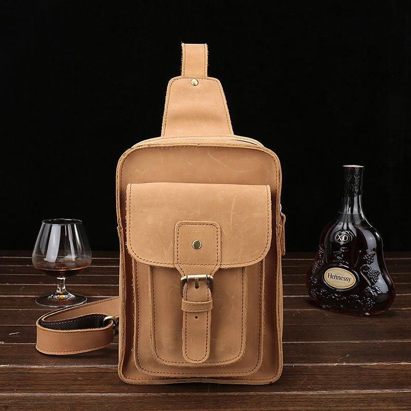 Sac Bandoulière Cuir Vintage