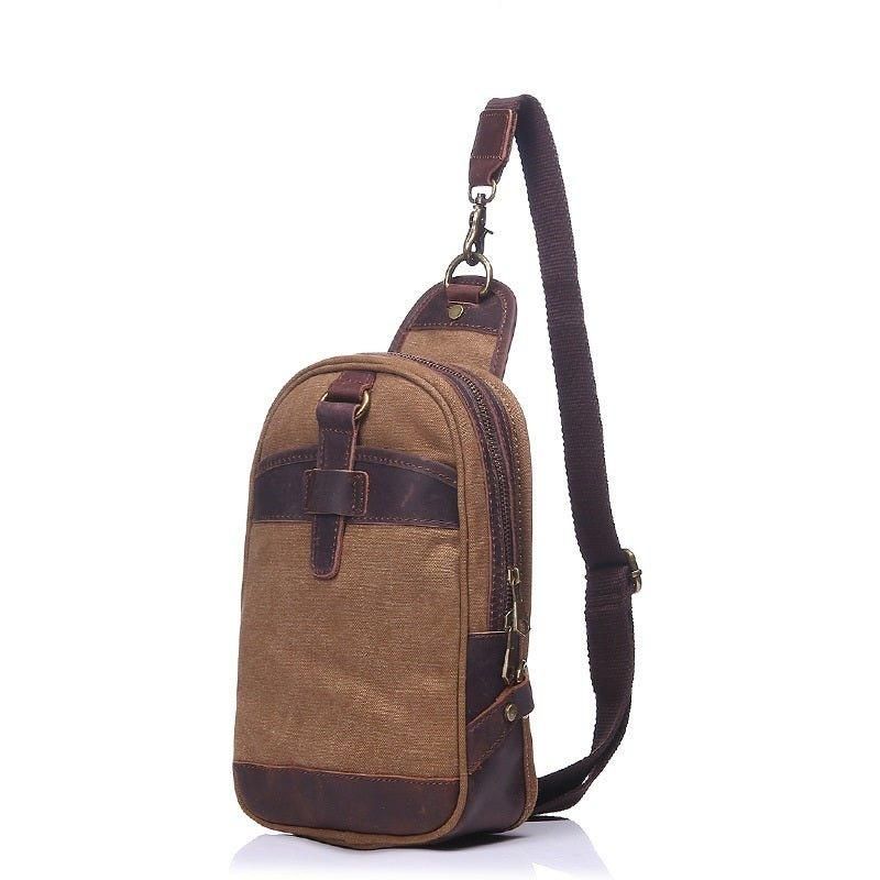 Sac À Bandoulière D'extérieur Cuir Crazy Horse